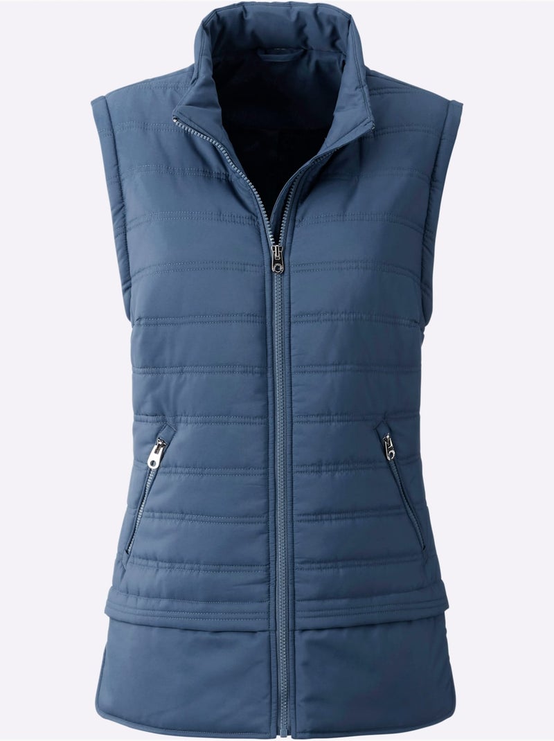 Doudoune Qualité Microfibre - Taille Standard - Witt Bleu jean - Kiabi