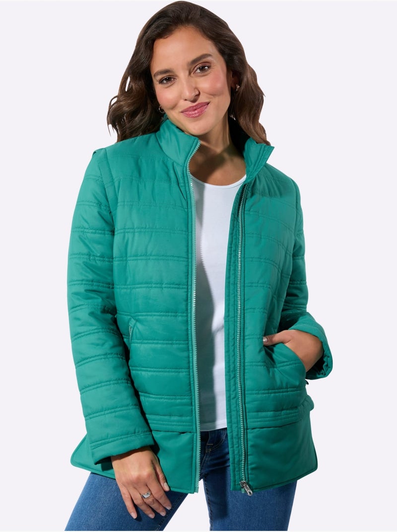 Doudoune Qualité Microfibre - Taille Standard - Witt Vert émeraude - Kiabi
