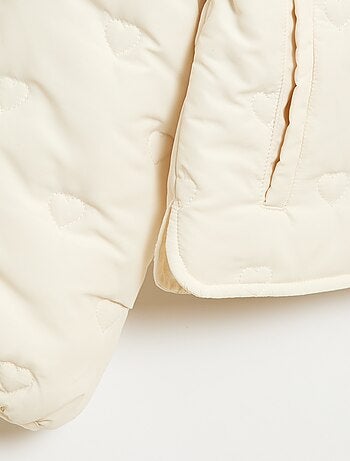 Doudoune quiltée avec col claudine