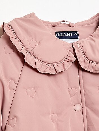 Doudoune quiltée avec col claudine