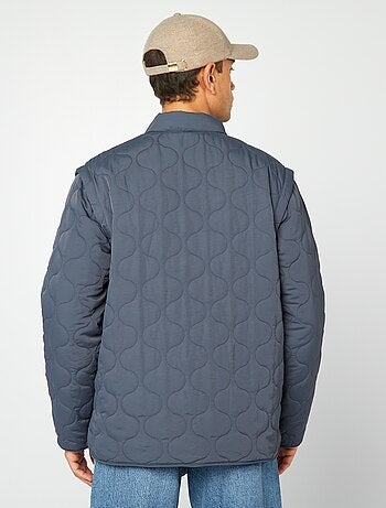 Doudoune quiltée manches amovibles