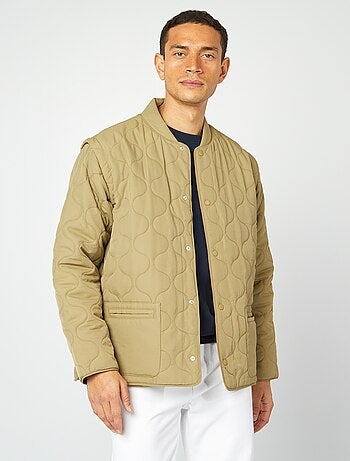 Doudoune quiltée manches amovibles