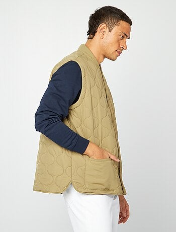 Doudoune quiltée manches amovibles