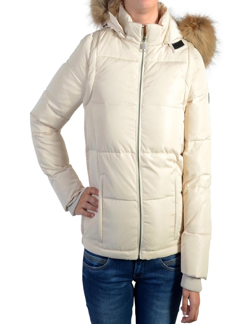 Doudoune Redskins Clarysse Campbell Beige - Kiabi