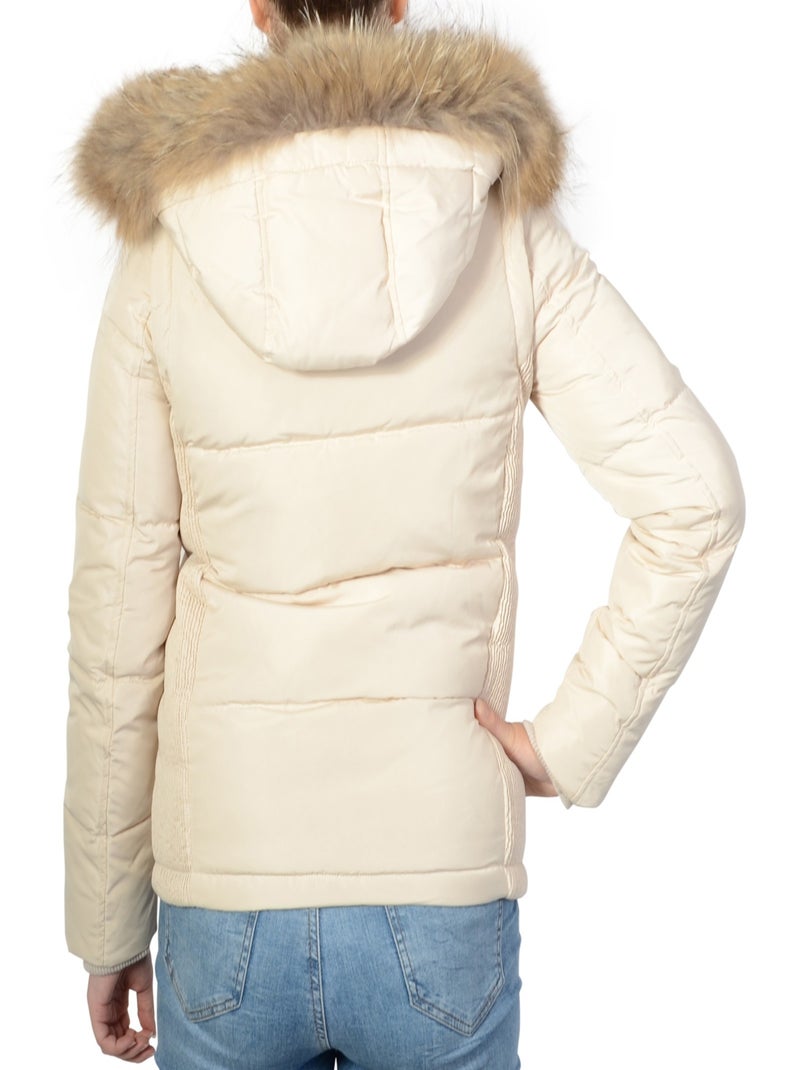 Doudoune Redskins Clarysse Campbell Ivoire - Kiabi