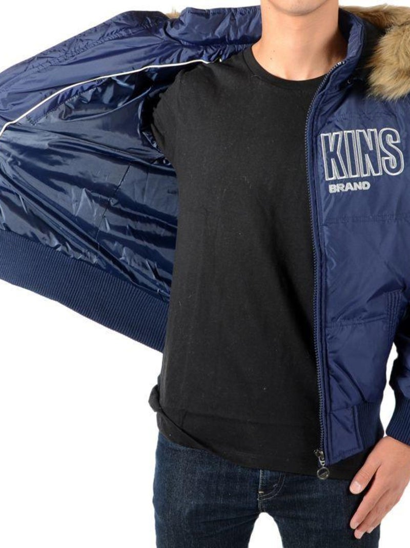 Doudoune Redskins Junior Benet Bleu - Kiabi