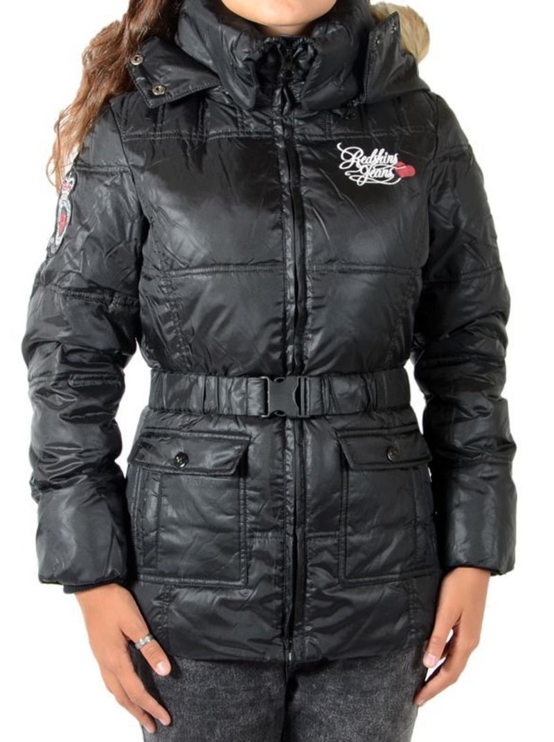 Doudoune Redskins Junior Fille Elisa 2 Noir Noir - Kiabi