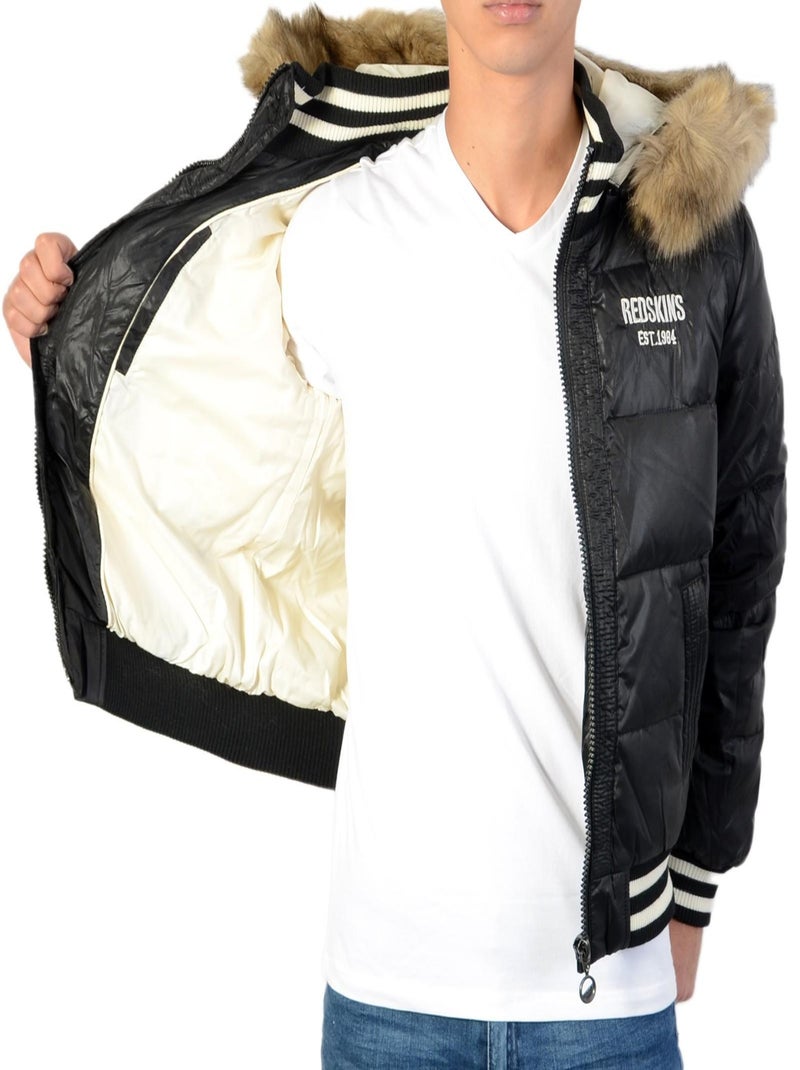 Doudoune Redskins Junior Wallas 3 Noir Noir - Kiabi