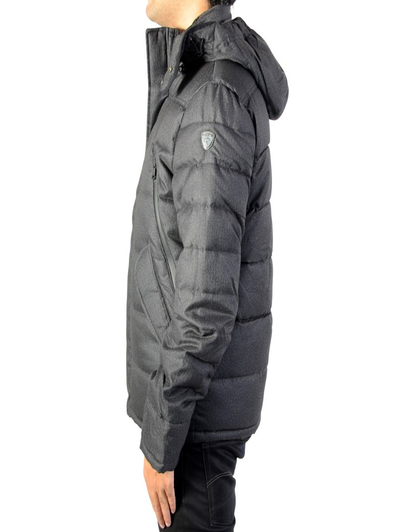 Doudoune Redskins Lowman Wanders Anthracite Noir - Kiabi