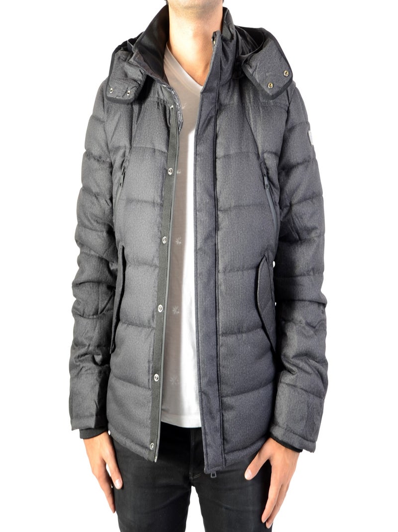 Doudoune Redskins Lowman Wanders Anthracite Noir - Kiabi