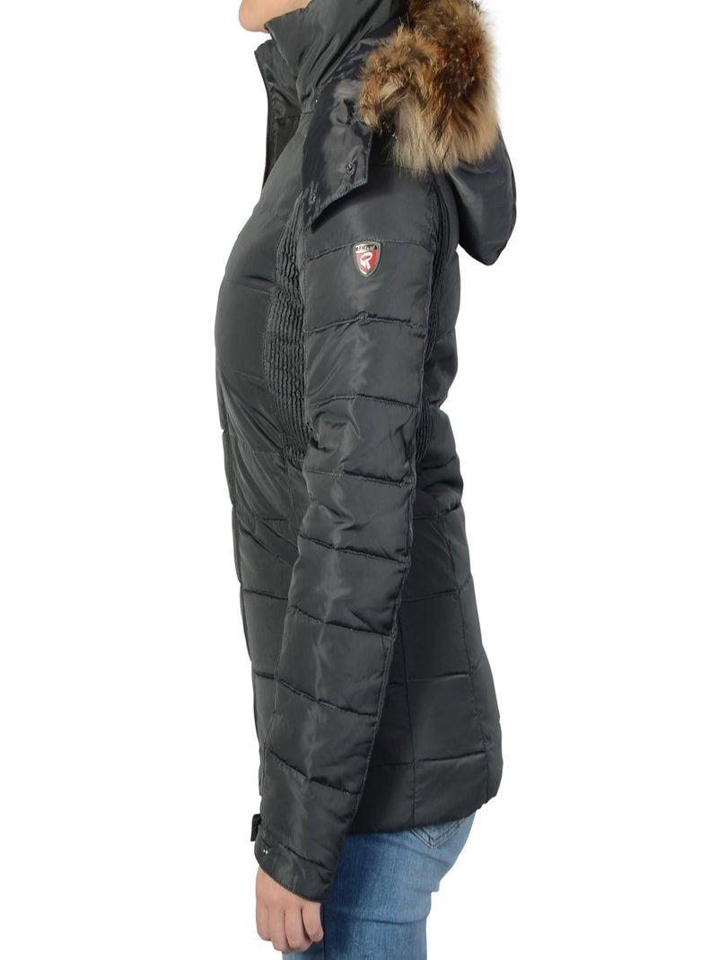 Doudoune Redskins Maiwenn Campbell Carbon Noir - Kiabi