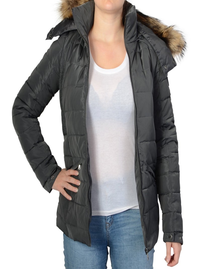 Doudoune Redskins Maiwenn Campbell Carbon Noir - Kiabi