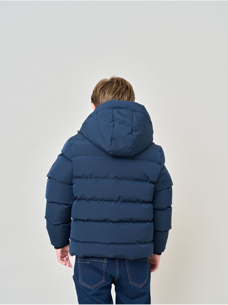 Doudoune regular garçon  'Deeluxe' Bleu marine - Kiabi