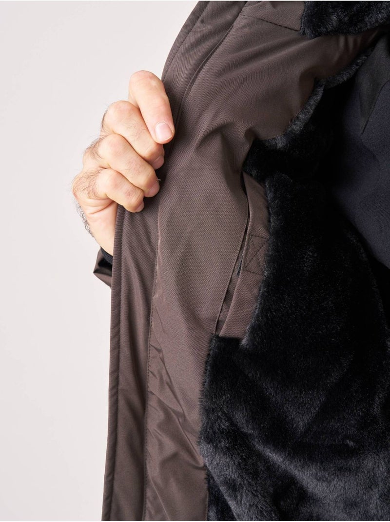 Doudoune regular homme  'Deeluxe' Marron cappuccino - Kiabi