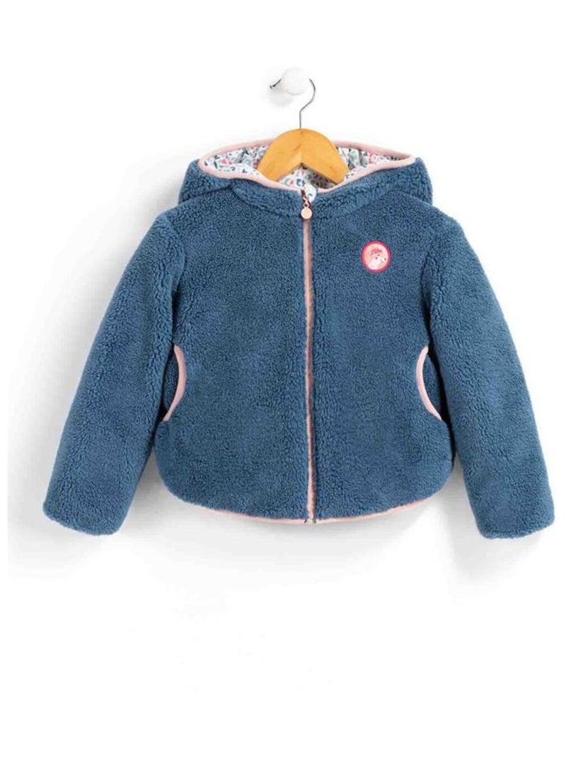 Doudoune réversible Terre de Marins Bleu Fille Kiabi