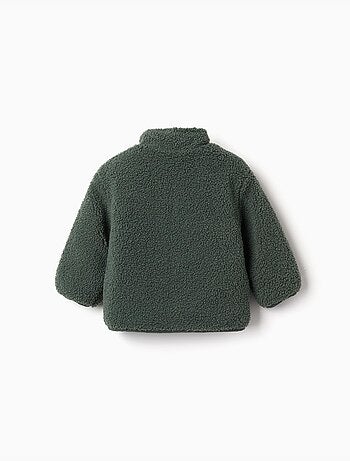 Doudoune réversible avec sherpa