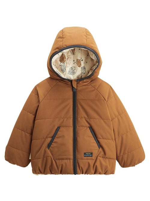 Doudoune réversible enfant imperméable avec capuche Constellation - Kiabi