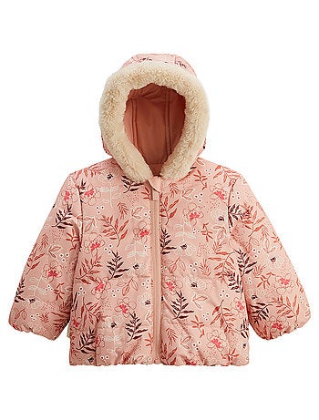 Doudoune réversible enfant imperméable avec capuche Manouk