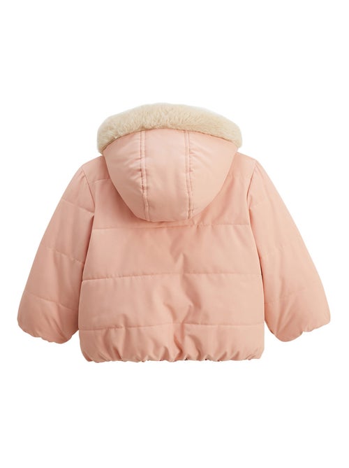 Doudoune réversible enfant imperméable avec capuche Manouk - Kiabi