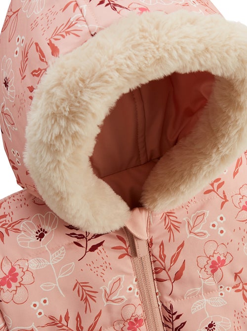 Doudoune réversible enfant imperméable avec capuche Manouk - Kiabi