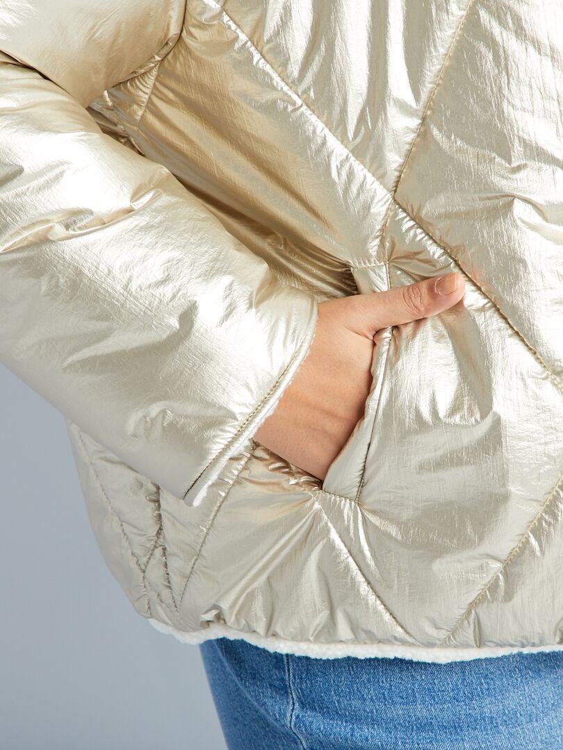 Doudoune réversible matelassée Doré Kiabi 50.00€