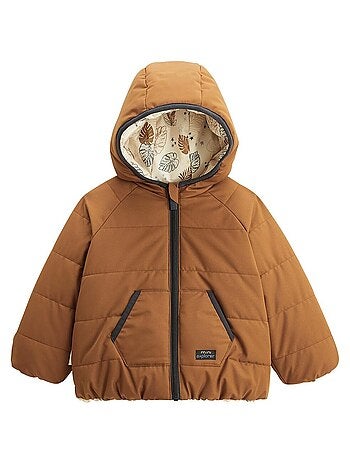 Doudoune r?versible enfant imperm?able avec capuche Constellation