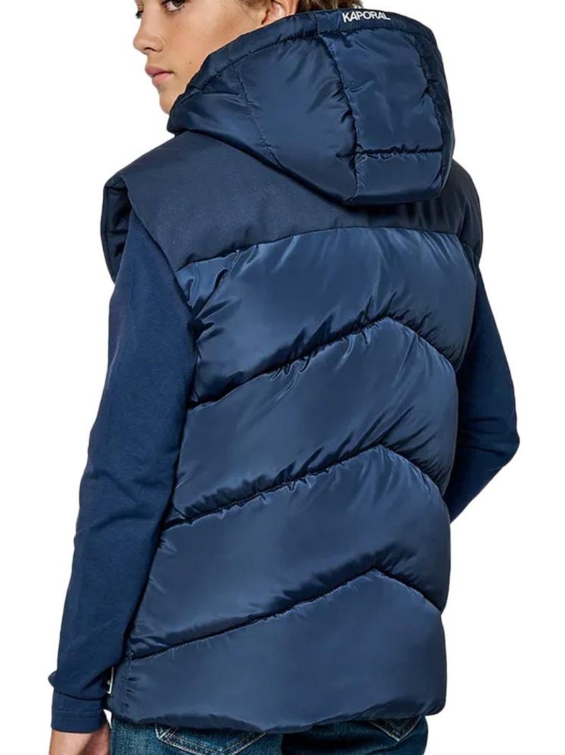 Doudoune sans manche garçon kaporal Bleu marine - Kiabi