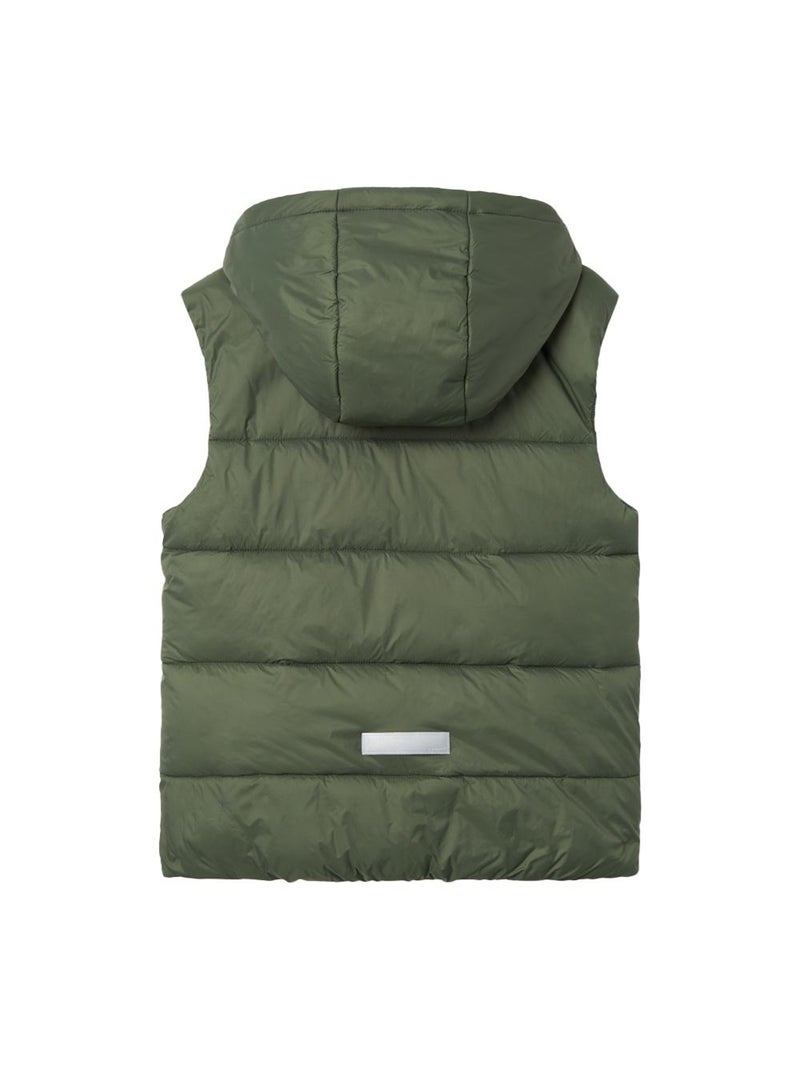 Doudoune sans manche  Garçon Name it Vest Vert - Kiabi