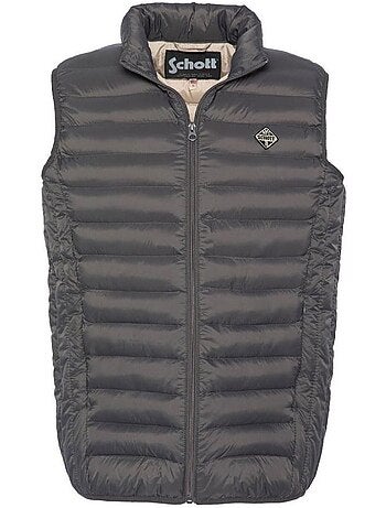Doudoune Sans Manche Homme Schott