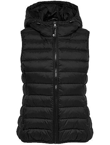 Doudoune sans manche matelassée polyester Only