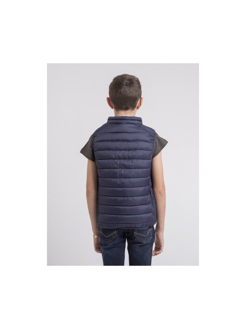Doudoune sans manche zernes garçon ii Bleu marine - Kiabi