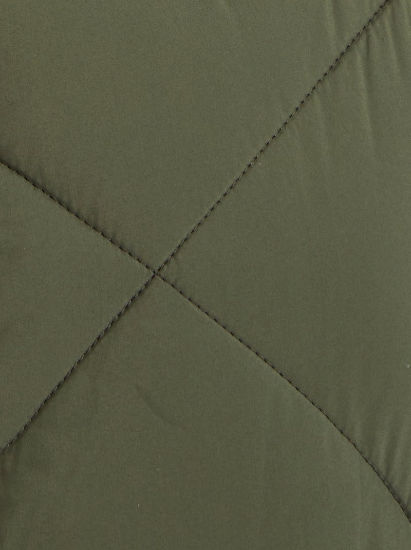 Doudoune sans manches - Damart Vert - Kiabi