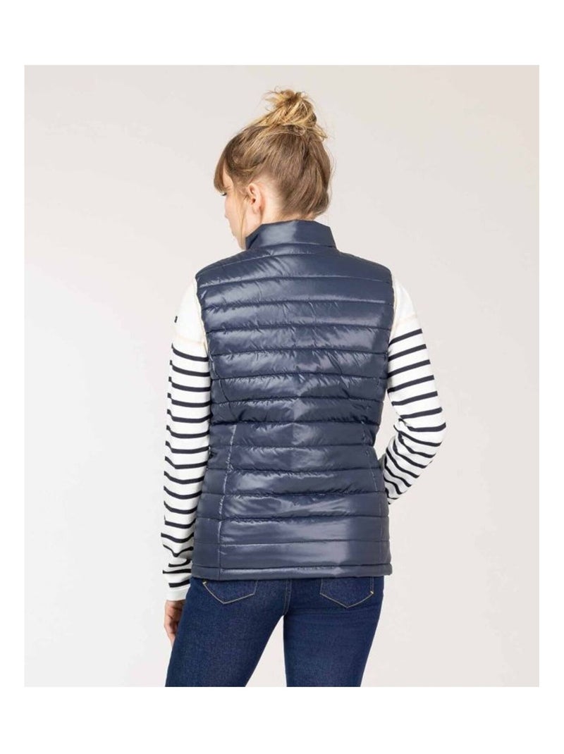 Doudoune sans manches - Terre de Marins Bleu marine - Kiabi