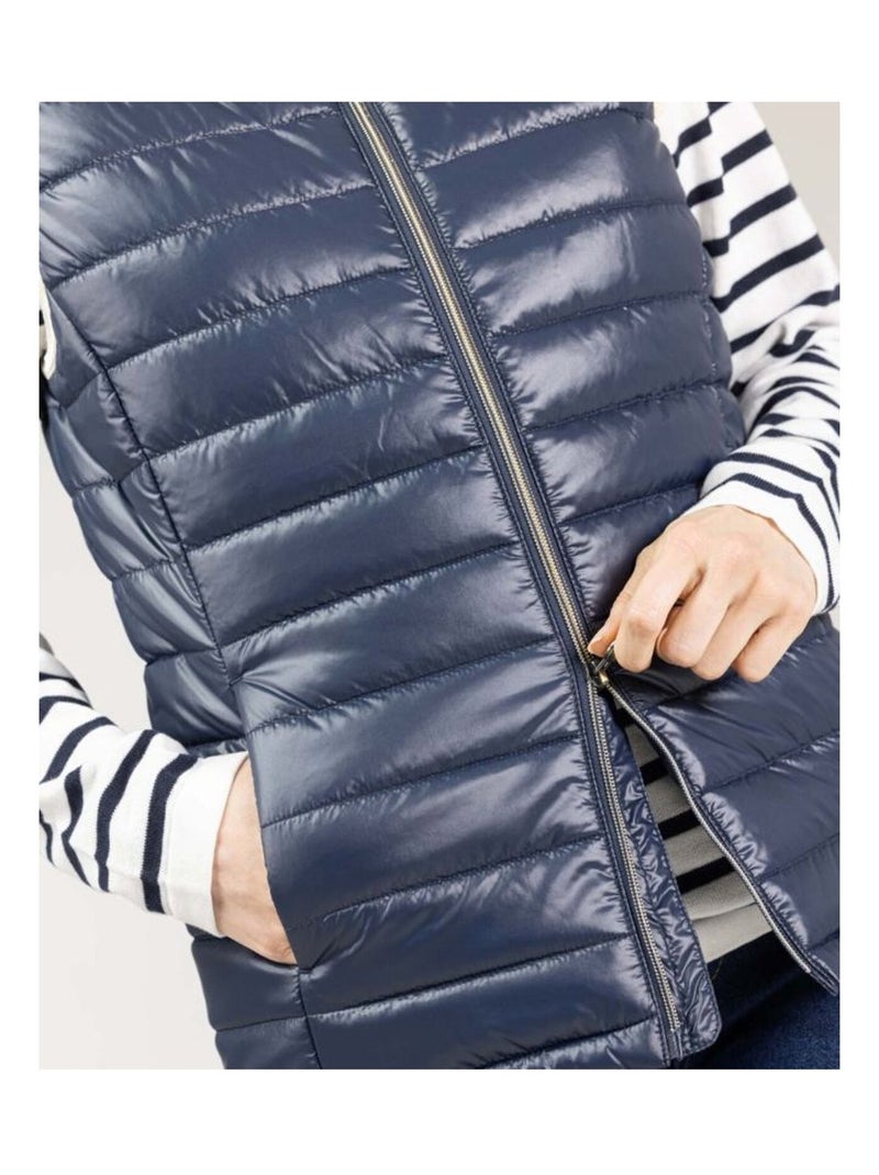 Doudoune sans manches - Terre de Marins Bleu marine - Kiabi