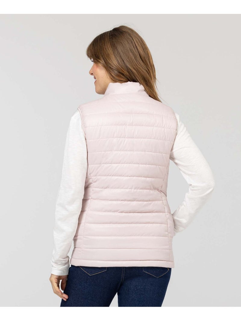 Doudoune sans manches - Terre de Marins Rose - Kiabi