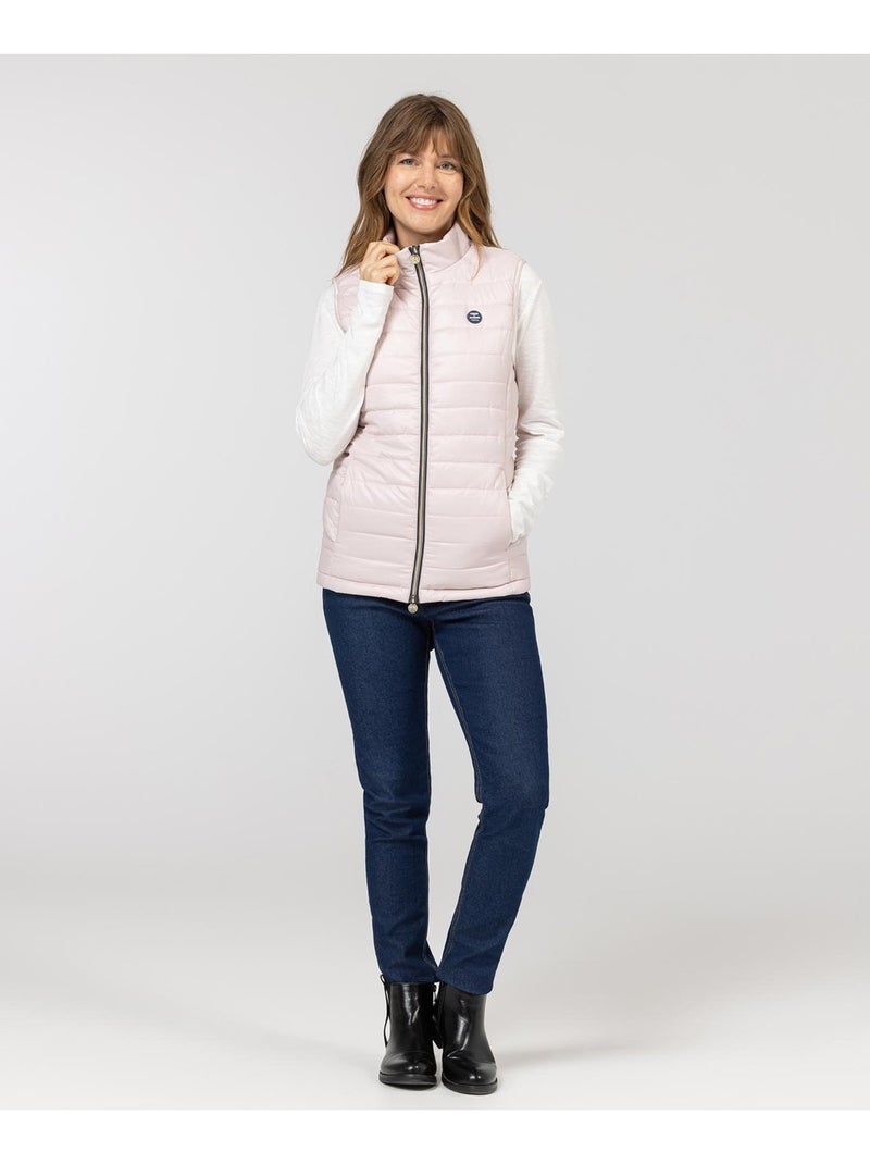 Doudoune sans manches - Terre de Marins Rose - Kiabi
