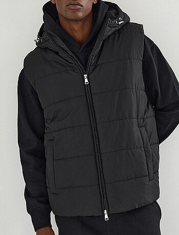 Doudoune sans manches à capache, MO Fashion