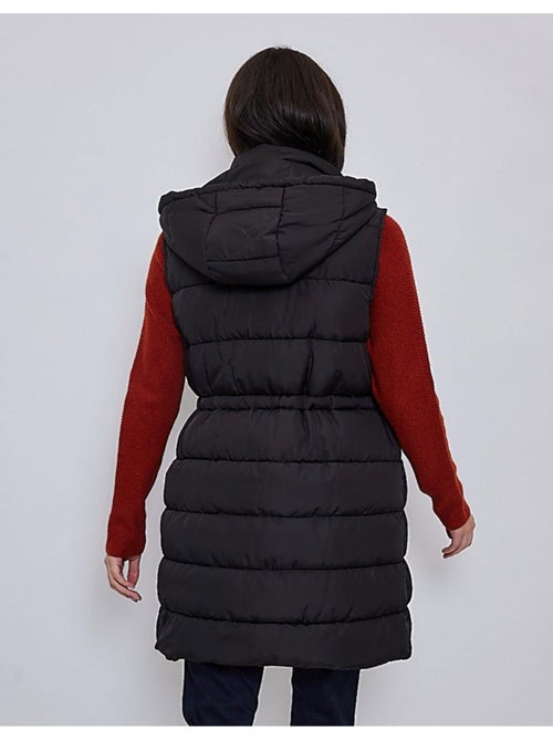 Doudoune sans manches à capuche Kebello - Kiabi