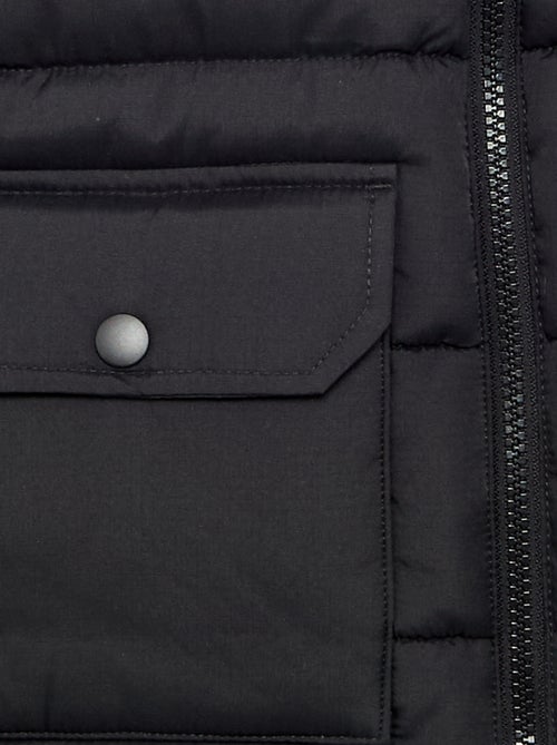 Doudoune sans manches à capuche - Kiabi