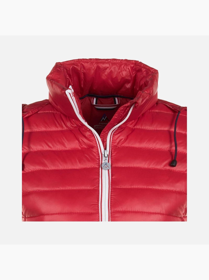 Doudoune sans manches   ACOTAC - PEAK MOUNTAIN Rouge - Kiabi