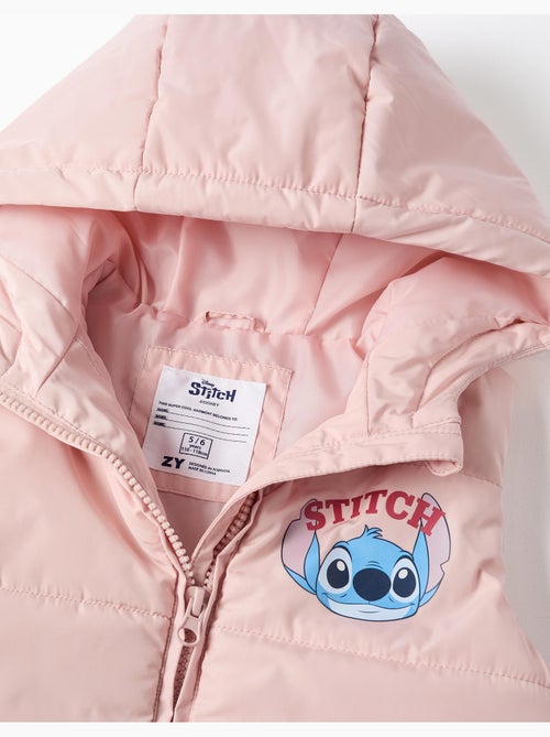 Doudoune sans manches avec capuche et imprimés stitch - Kiabi Doudoune sans manches avec capuche et imprimés stitch - Kiabi