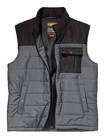 Doudoune Sans Manches Bicolore - ATLAS FOR MEN