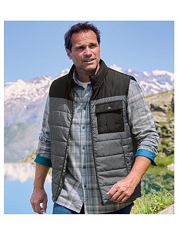 Doudoune Sans Manches Bicolore - ATLAS FOR MEN