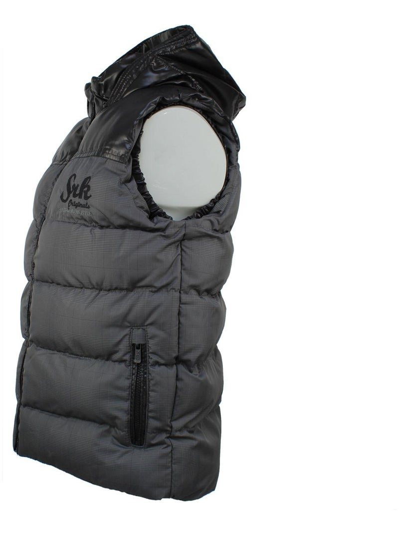 Doudoune sans manches   CEDACO - SRK gris anthracite - Kiabi