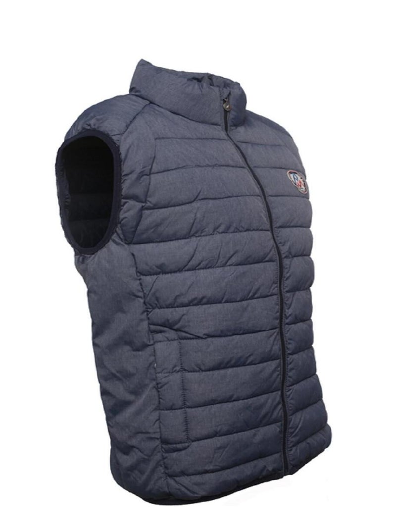 Doudoune sans manches   CENO - PEAK MOUNTAIN Bleu marine - Kiabi
