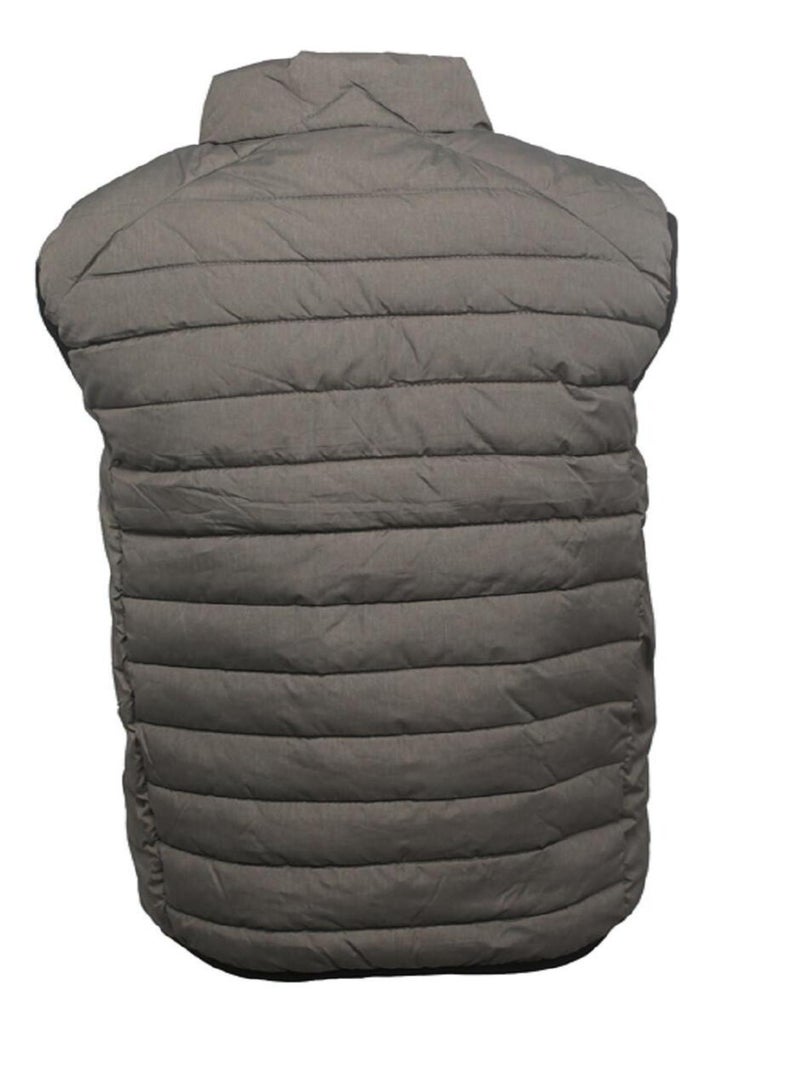 Doudoune sans manches   CENO - PEAK MOUNTAIN Gris clair - Kiabi