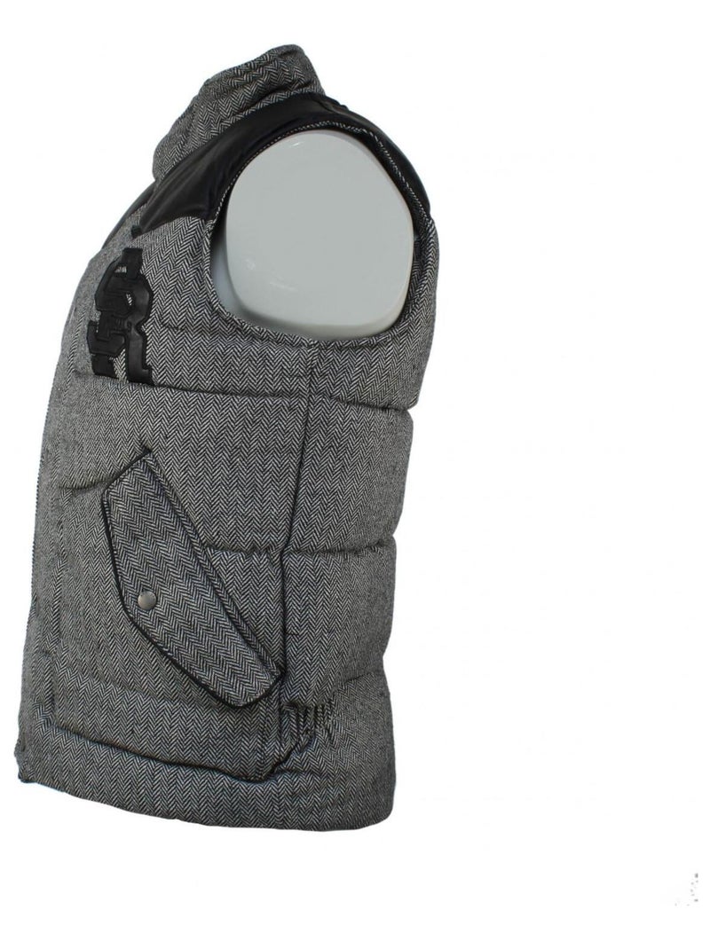 Doudoune sans manches   CERING - SRK Noir Noir - Kiabi