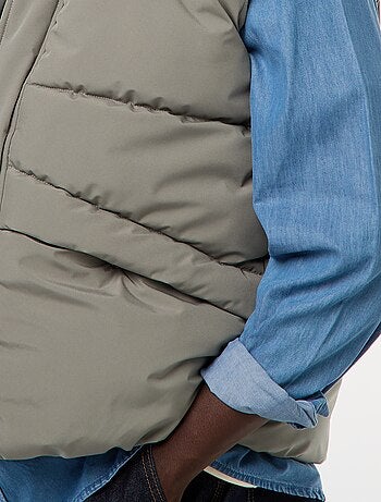 Doudoune sans manches chaude