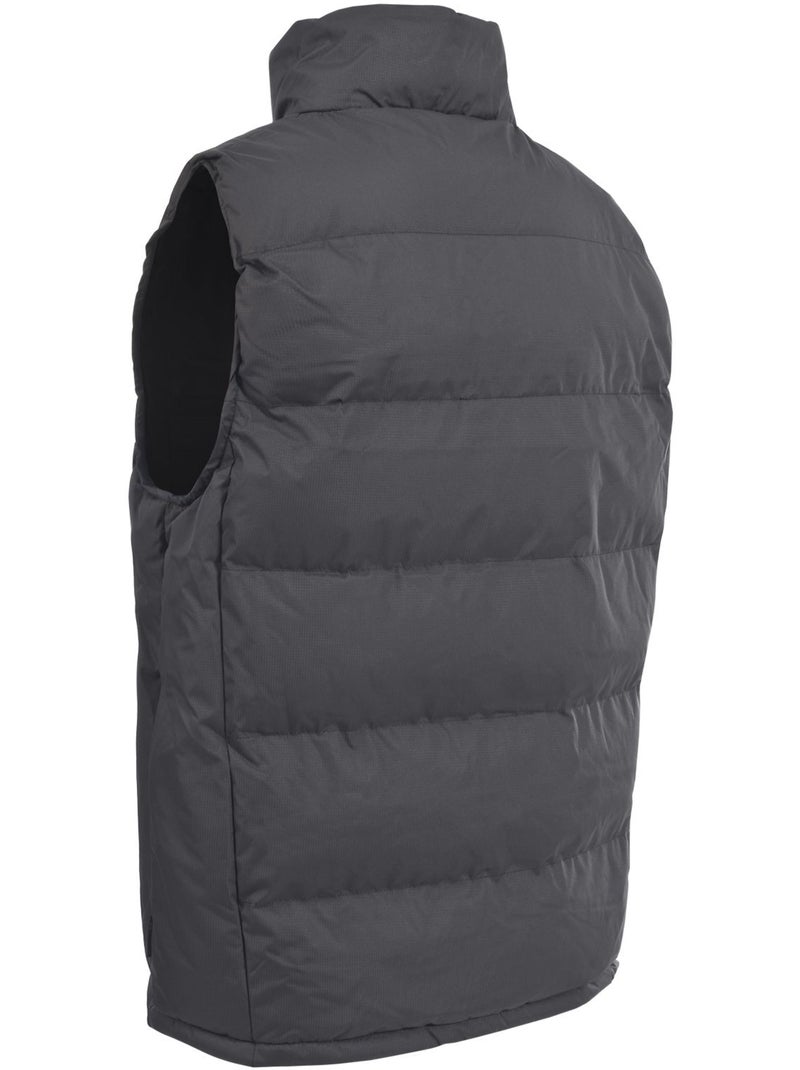 Doudoune sans manches clasp - trespass Gris foncé - Kiabi