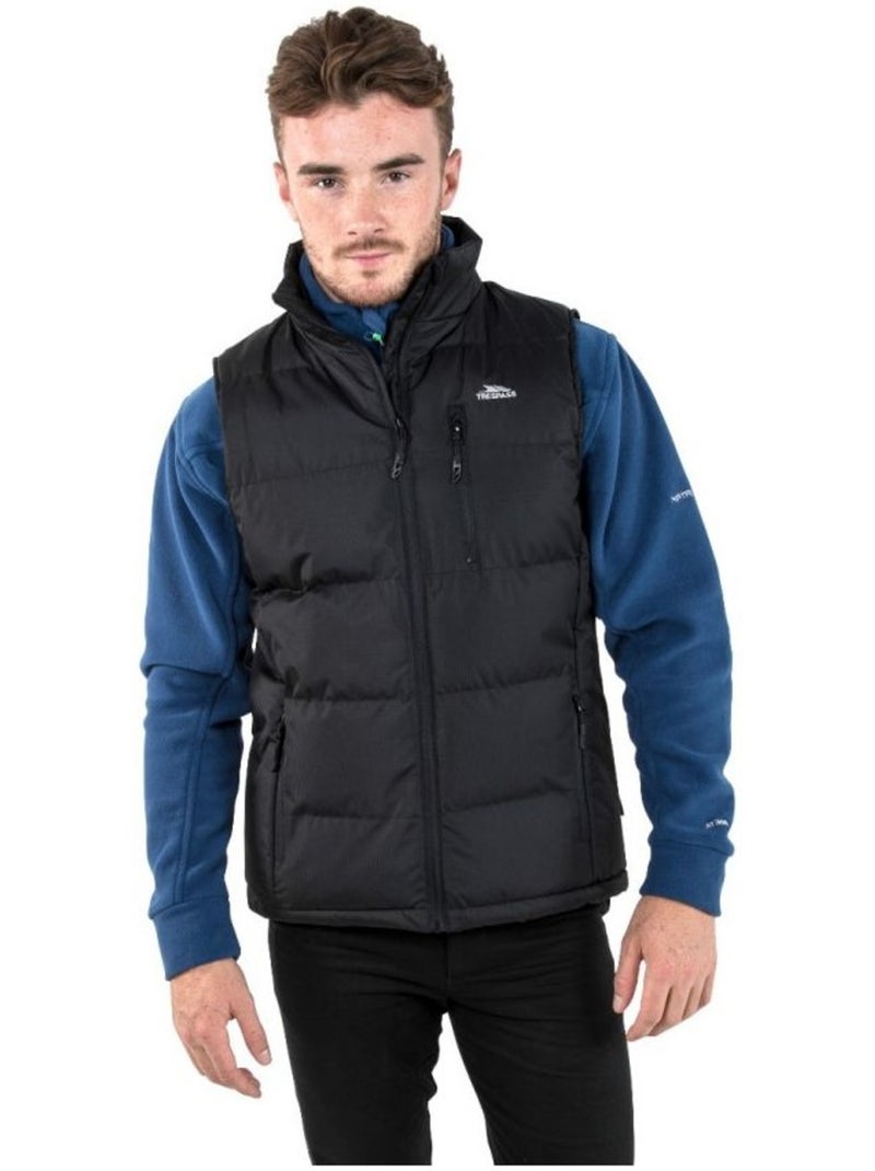 Doudoune sans manches clasp - trespass Noir - Kiabi